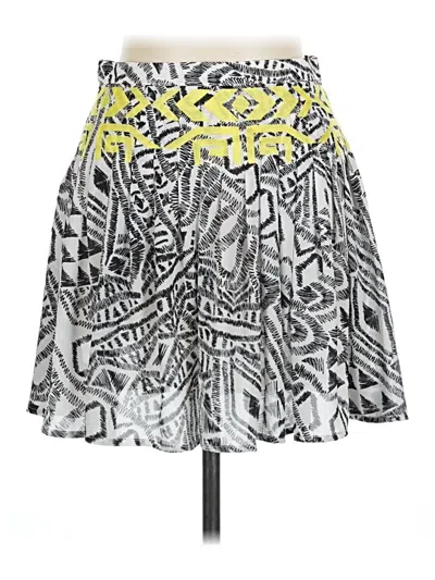 Pre-owned Millau Casual Skirt In Silver