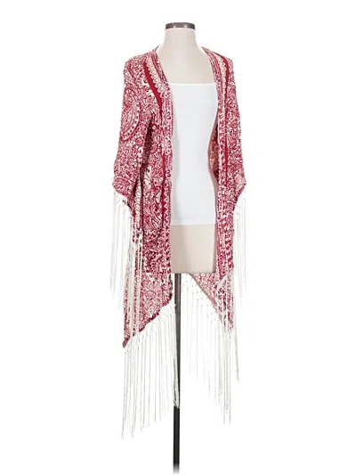 Pre-owned Millau Kimono In Red