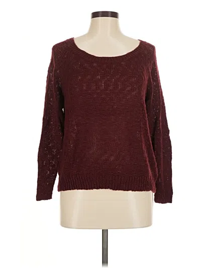 Pre-owned Millau Pullover Sweater In Burgundy