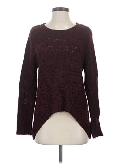Pre-owned Millau Pullover Sweater In Burgundy