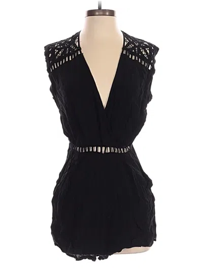 Pre-owned Millau Romper In Black