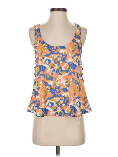 Pre-owned Millau Sleeveless Blouse In Orange