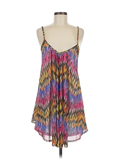 Pre-owned Millau Sleeveless Top Purple Halter Neckline Tops
