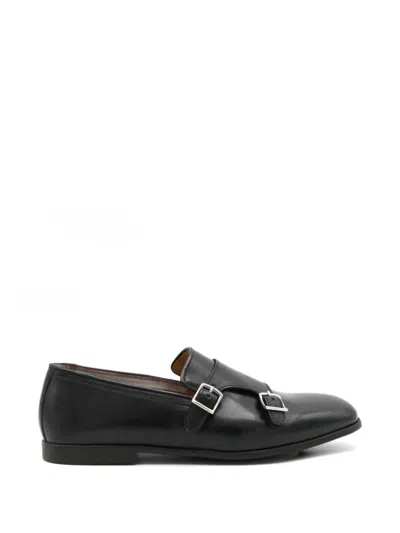 Mille 885 Simon Double-strap Loafers In Black