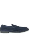 Mille 885 Suede Loafers In Blue