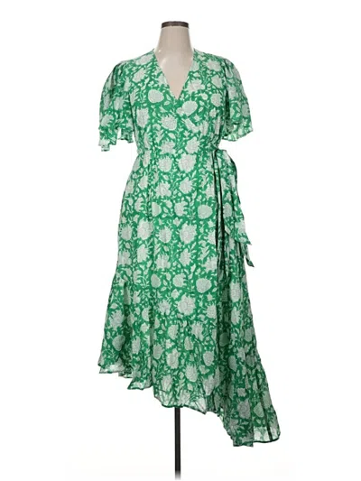 Pre-owned Mille Casual Dress In Green