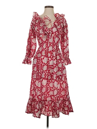 Pre-owned Mille Casual Dress In Red