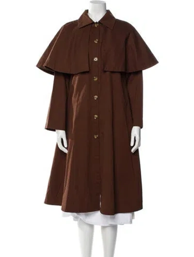 Pre-owned Mille Coat W/ Tags In Brown