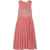Mille Coco Dress Red Gingham In Red Gingham