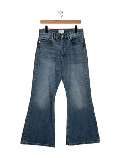 Pre-owned Mille High-rise Flared Jeans In Blue