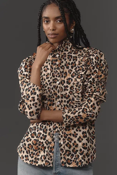 Mille Jolie Blouse In Multicolor