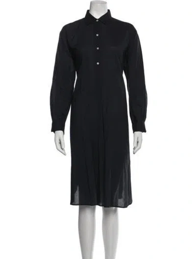 Pre-owned Mille Knee-length Dress In Blue