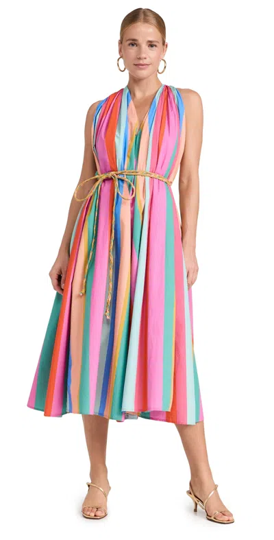Mille Marilyn Dress Confetti Stripe