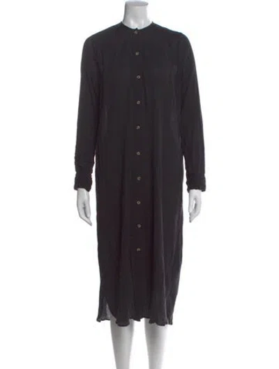 Pre-owned Mille Midi Length Dress In Black