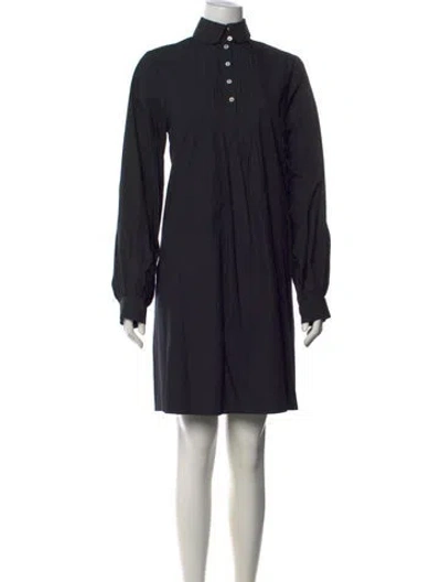 Pre-owned Mille Mini Dress In Black