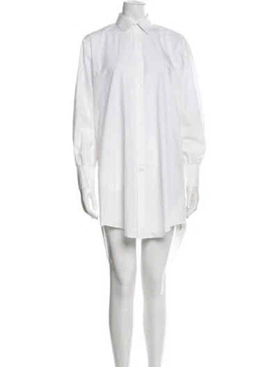 Pre-owned Mille Mini Dress In White