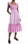 Mille Olympia Dress In Seaside In Pink