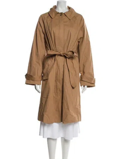 Pre-owned Mille Trench Coat In Neutral