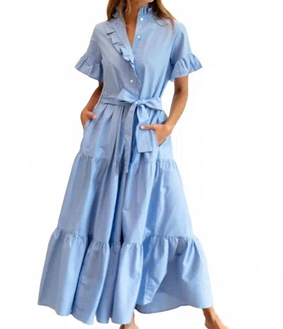 Mille Women's Victoria Oxford Dress In Blue
