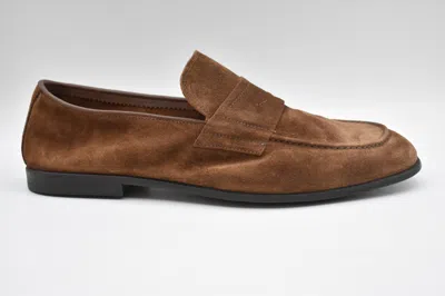 Mille885 Stylish Lace-up Flat Shoes For Men In Brown