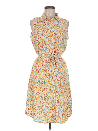 Pre-owned Millenium Casual Dress In Yellow