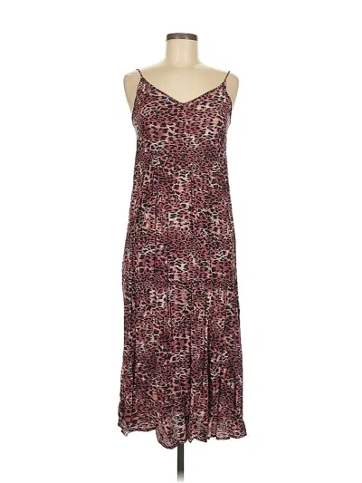 Pre-owned Millenium Cocktail Dress In Burgundy