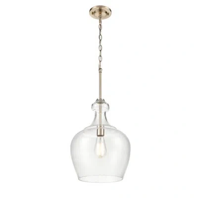 Millennium Lighting 1 Light 12 In. Modern Gold Pendant
