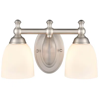 Millennium Lighting 2 Light 13" Vanity Fixture In Satin Nickel