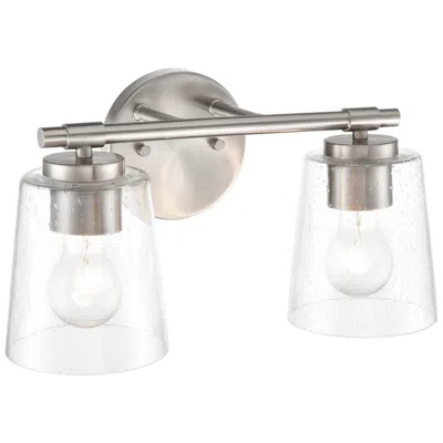 Millennium Lighting 2 Light 15" Vanity Fixture In Brushed Nickel