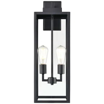 Millennium Lighting 2-light Powder Coated Black Outdoor Wall Sconce