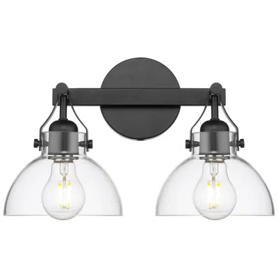 Millennium Lighting 2-light Vanity Light In Matte Black