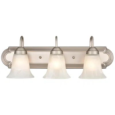 Millennium Lighting 3 Light 24" Vanity Fixture In Satin Nickel