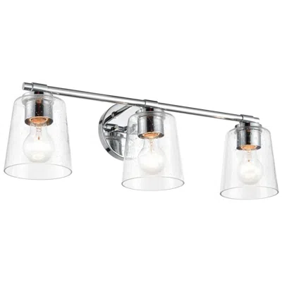 Millennium Lighting 3 Light 24.5" Vanity Fixture In Chrome