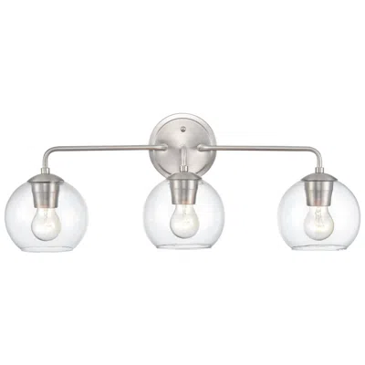 Millennium Lighting 3 Light Vanity Fixture In Brushed Nickel