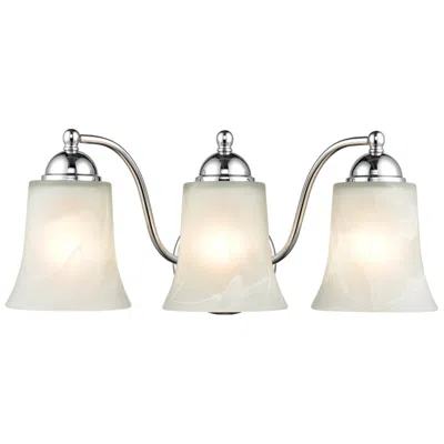 Millennium Lighting 3 Light Vanity Fixture In Chrome