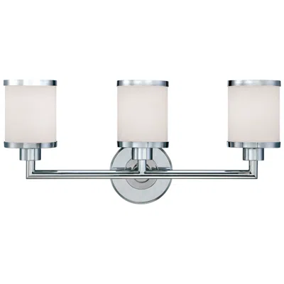 Millennium Lighting 3-light Vanity Light In Chrome