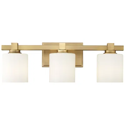 Millennium Lighting 3-light Vanity Light In Vintage Brass