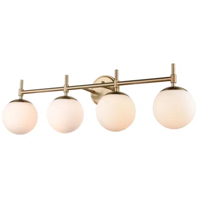 Millennium Lighting 4-light Modern Gold Bathroom Vanity Light