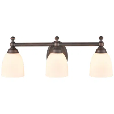 Millennium Lighting Abigail 21 1/2" Wide Rubbed Bronze 3-light Vanity Bath Light