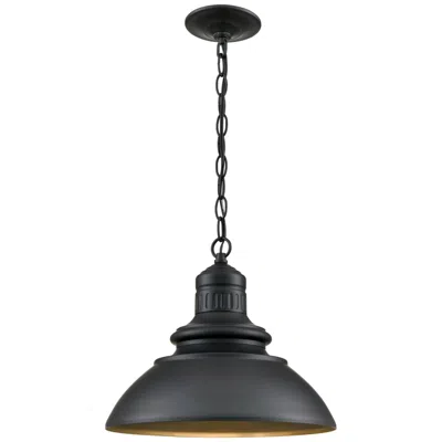 Millennium Lighting Adda Integrated Led Outdoor Pendant In Black