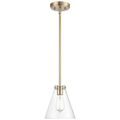 Millennium Lighting Aliza 1 Light Pendant Fixture In Modern Gold