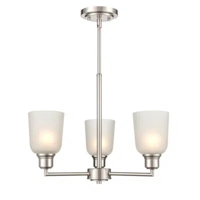 Millennium Lighting Amberle 3 - Light Unique Traditional Chandelier