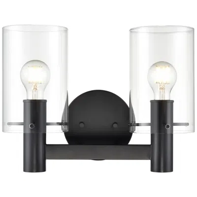 Millennium Lighting Apolla 2-light Vanity Light In Matte Black
