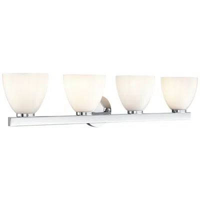 Millennium Lighting Apria 33" Wide 4-light Vanity In Polished Chrome