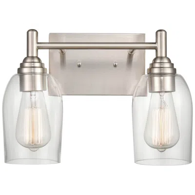 Millennium Lighting Arlett 2 Light Vanity Fixture In Brushed Nickel