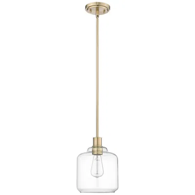 Millennium Lighting Asheville 1 Light Mini-pendant Fixture Gold
