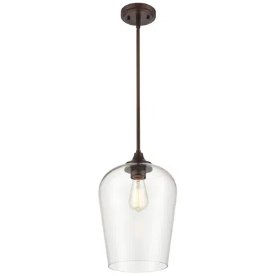 Millennium Lighting Ashford 1-light Mini-pendant In  Bronze