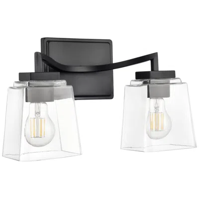 Millennium Lighting Avenna 14.5" Wide 2-light Vanity In Matte Black