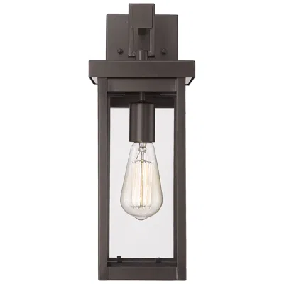 Millennium Lighting Barkeley 16" High Powder-coated Bronze Outdoor Wall Light