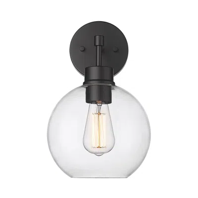 Millennium Lighting Basin 13" High Powder-coated Black Outdoor Wall Light